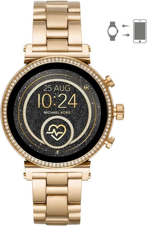 how to make calls on michael kors smartwatch|michael kors sofie watch manual.